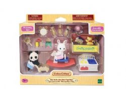 CALICO CRITTERS - COFFRE À JOUETS POUR BÉBÉ - BÉBÉS LAPIN ET PANDA DES NEIGES (FALL/23)